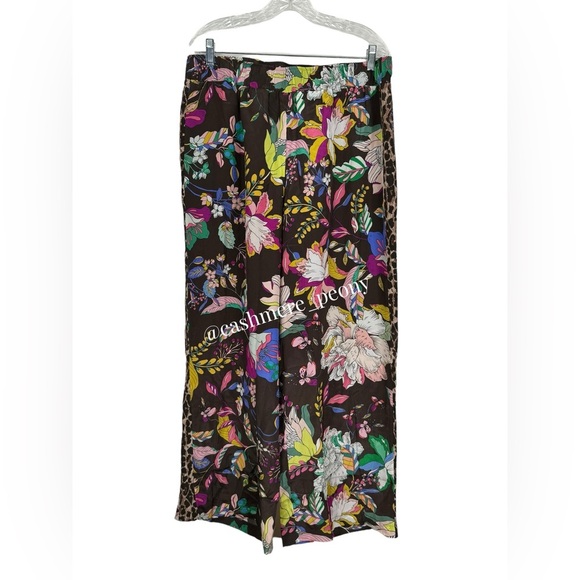 NEW Johnny Was Arabella Lounge Wide Leg Floral Lightweight Palazzo Resort Pants - Picture 5 of 13